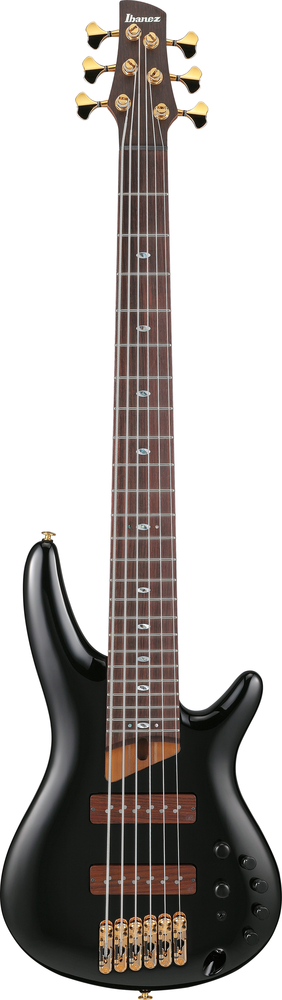 Ibanez SR3506 6 String Electric Bass w/ Case - Black