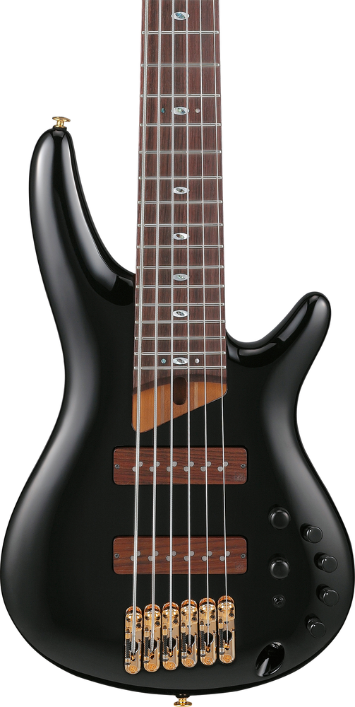 Ibanez SR3506 6 String Electric Bass w/ Case - Black