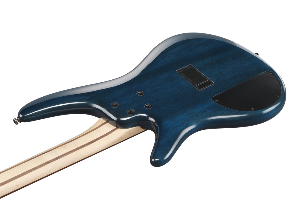 Ibanez SR400EQM Electric Bass - Stained Cosmic Blue Starburst