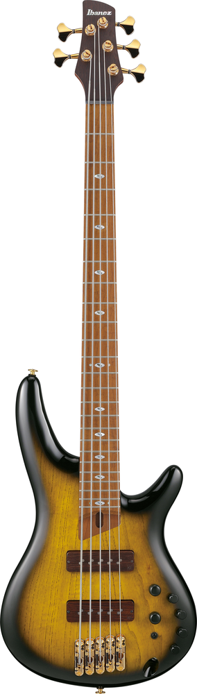 Ibanez SR4505 5 String Electric Bass w/ Case - Desert Sunset Burst