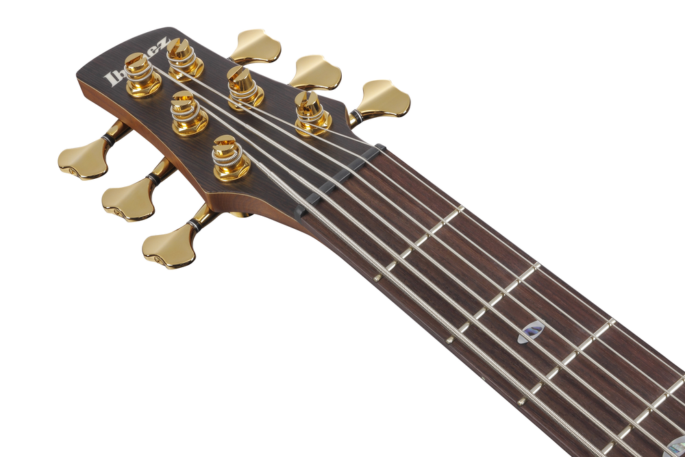 Ibanez SR5506 6 String Electric Bass w/ Case - Mocha Flat
