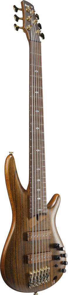 Ibanez SR5506 6 String Electric Bass w/ Case - Mocha Flat