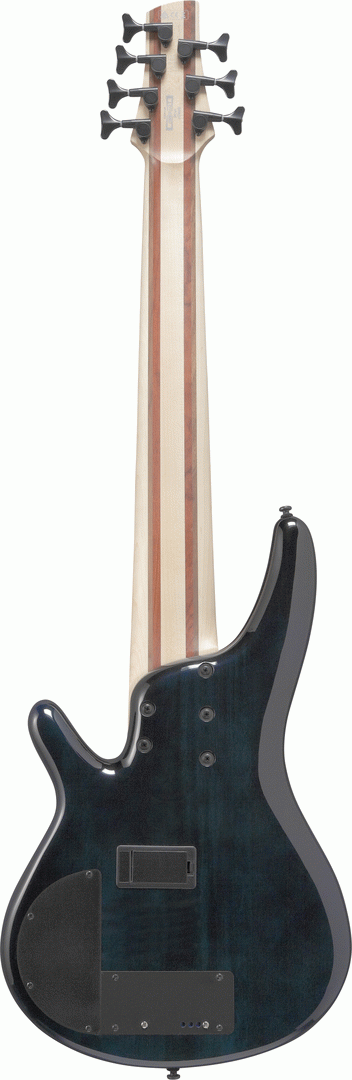 Ibanez SRAS7 7 String 'Ashula' Electric Bass - Cosmic Blue Starburst