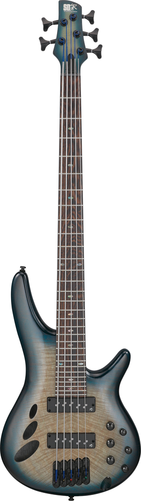 Ibanez SRD905 5 String Electric Bass - Cosmic Blue Starburst Low Gloss