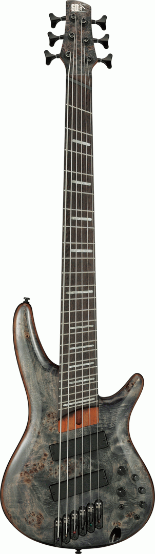 Ibanez SRMS806 6 String Electric Bass - Deep Twilight