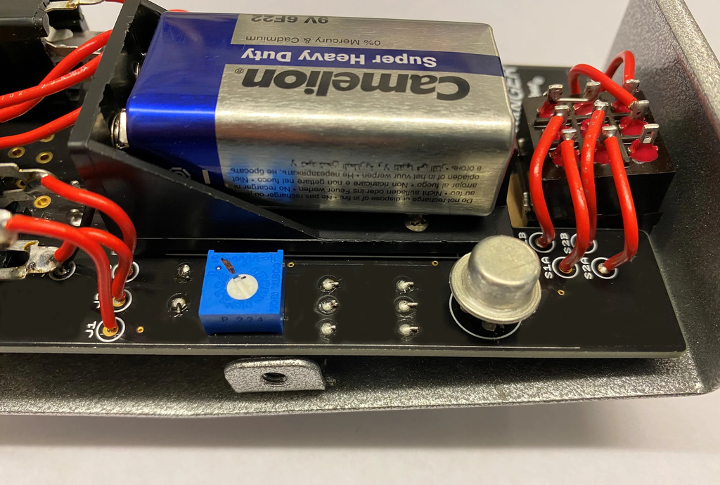 Fulltone CS Ranger Booster NOS Germanium Boost Pedal