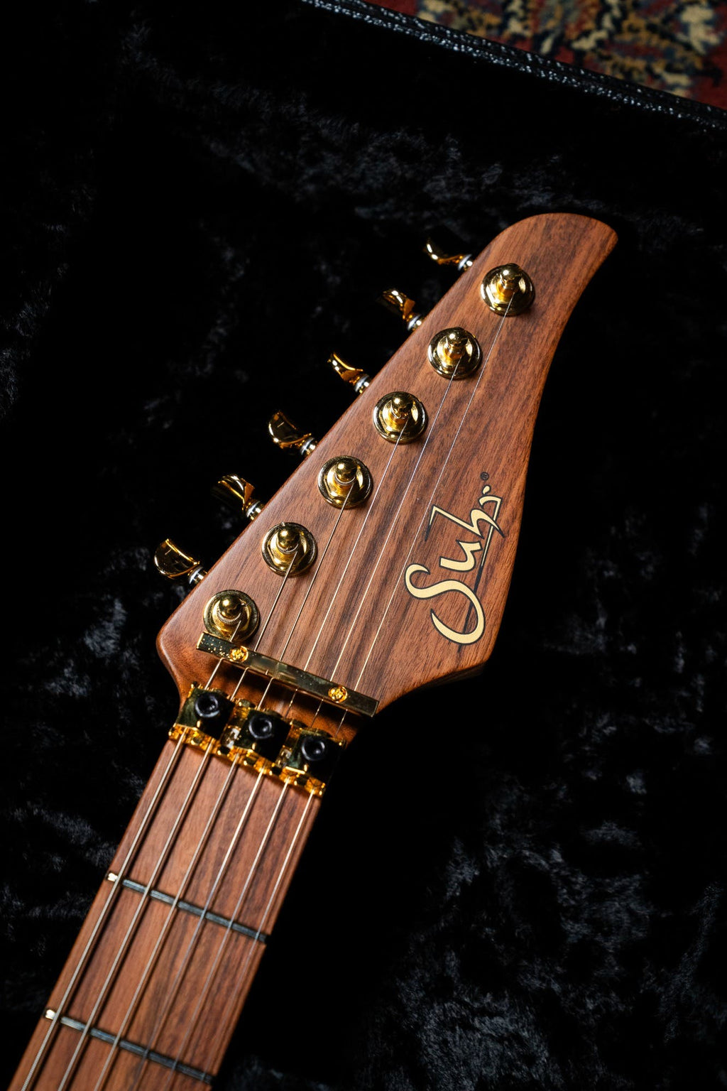 Suhr Reb Beach Signature Standard Guitar w/Case - Satin Koa PF
