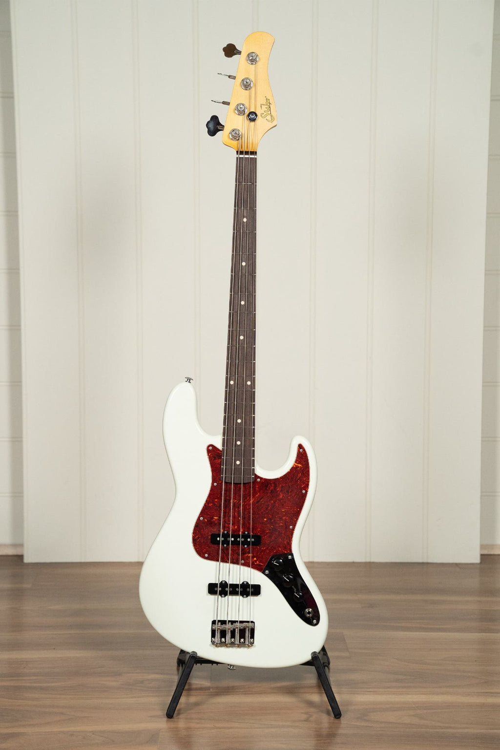 Suhr Classic J Antique 4-String Bass w/Deluxe Gigbag - Olympic White RW