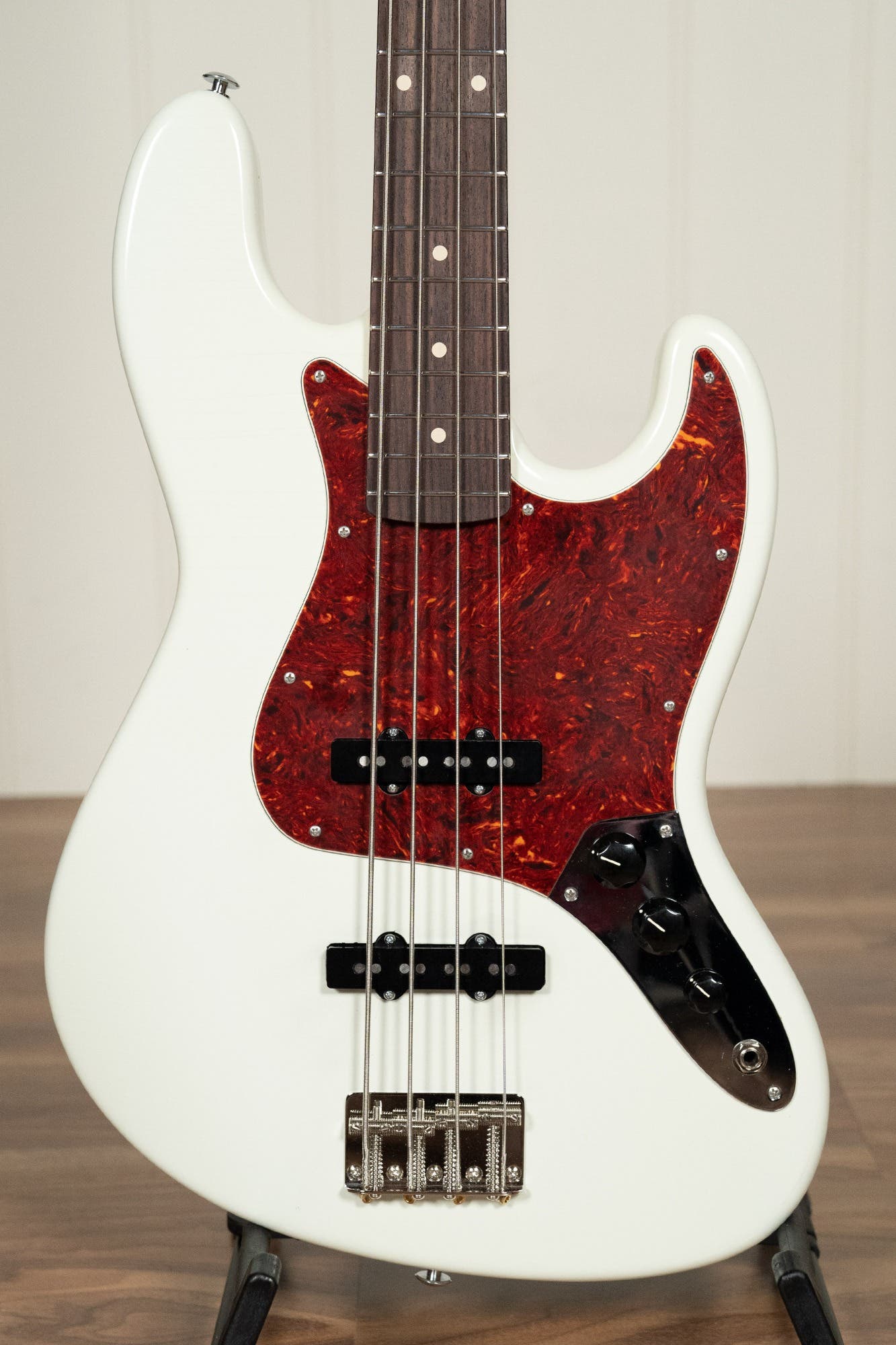 Suhr Classic J Antique 4-String Bass w/Deluxe Gigbag - Olympic White RW