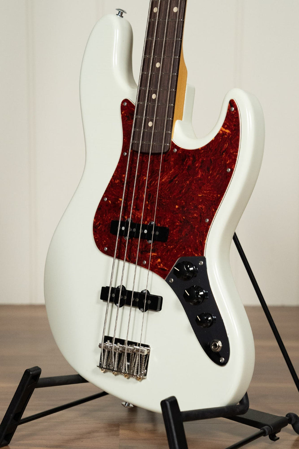 Suhr Classic J Antique 4-String Bass w/Deluxe Gigbag - Olympic White RW