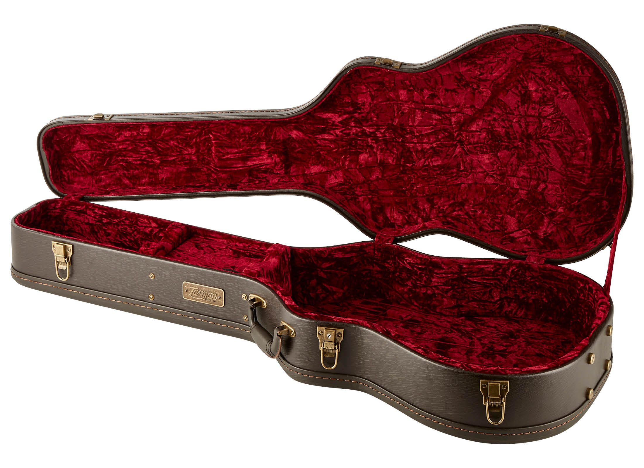 Tasman Seeker TA150O-E OM Acoustic Electric Guitar w/Case