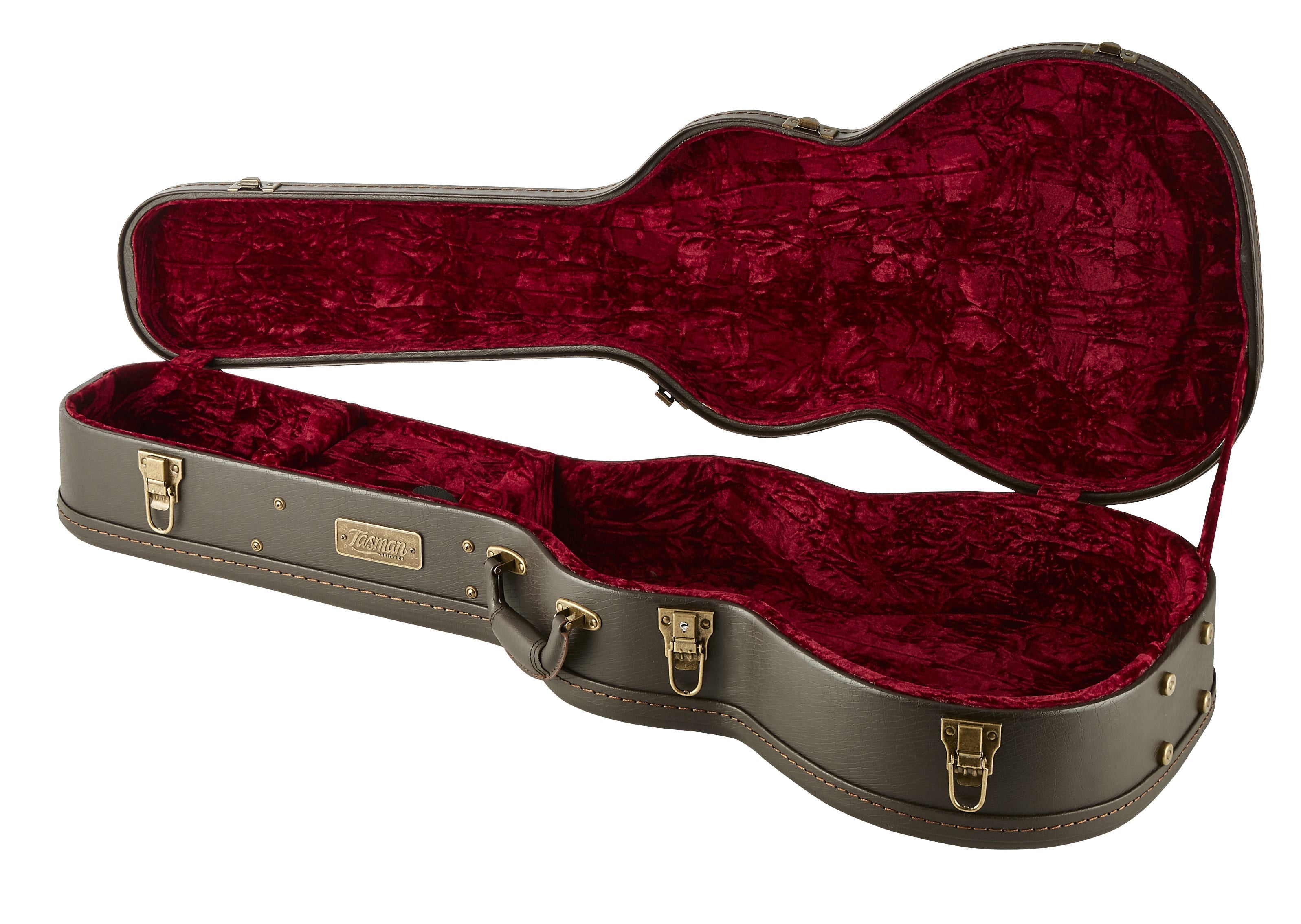 Tasman Captain TA200O-E OM Acoustic/Electric Guitar w/Case