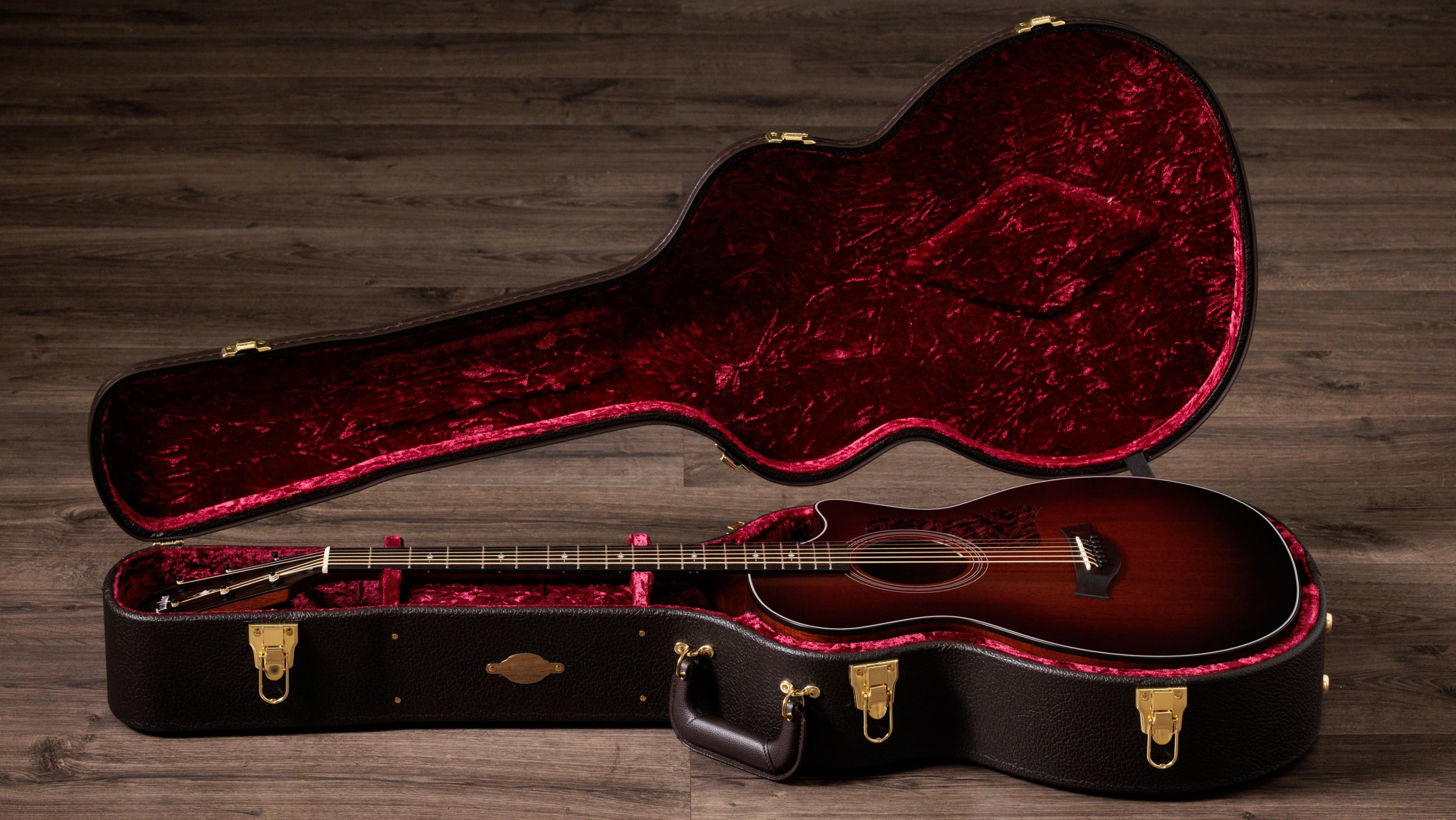 Taylor 324ce Baritone-6 LTD Acoustic Electric Guitar - Mahogany - ONE ONLY!