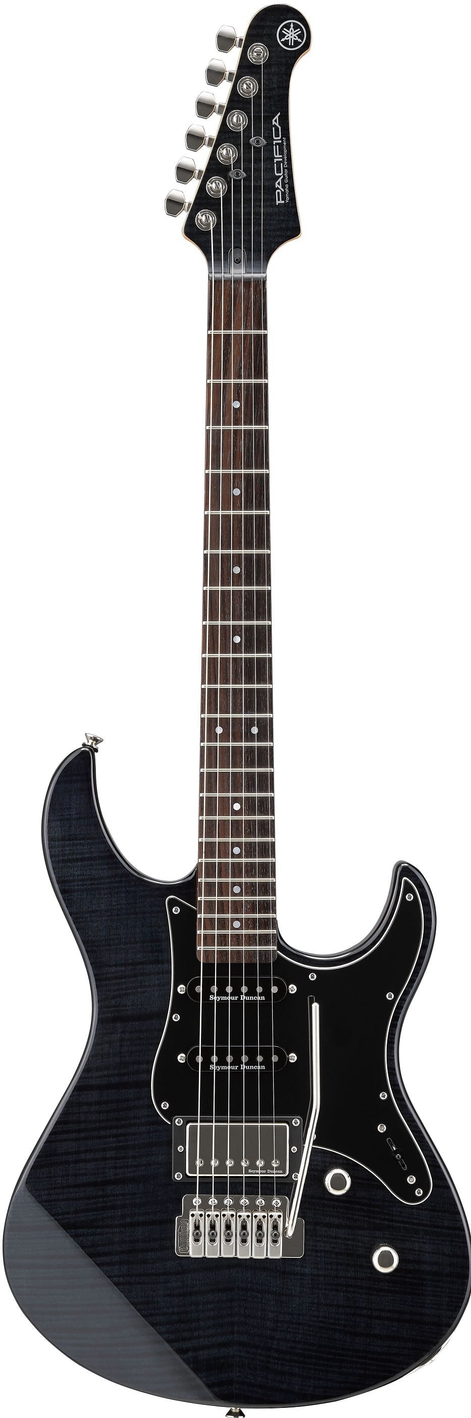 Yamaha PAC612VIIFM Pacifica Electric Guitar - Translucent Black