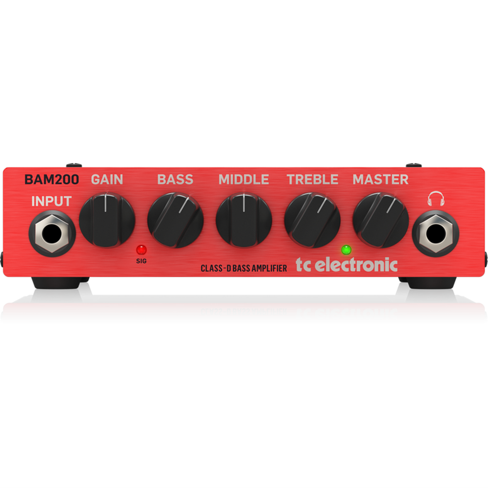 TC Electronic BAM200 Ultra Compact Bass Amp Head