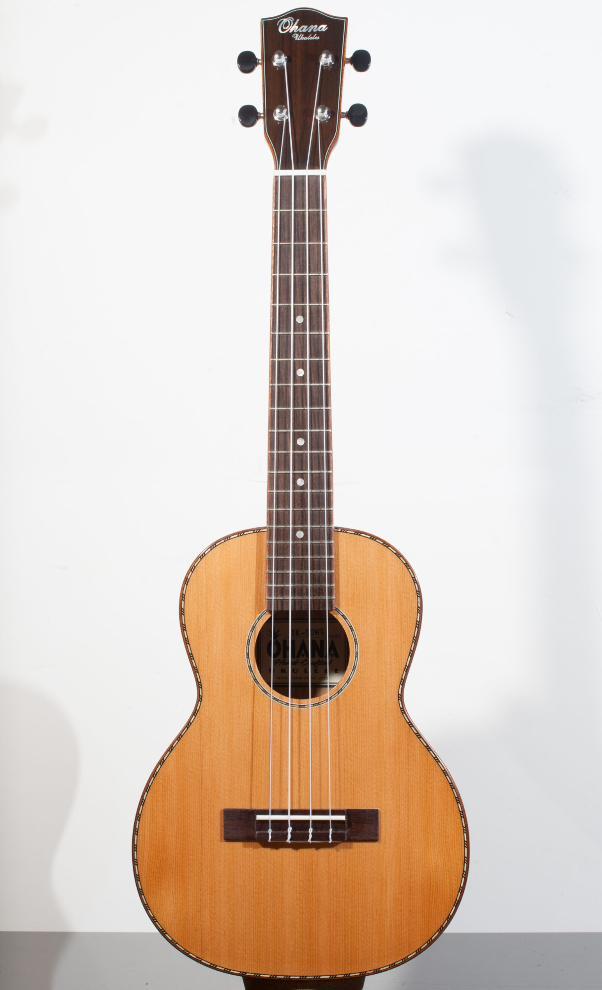 Ohana TK-50WG Cedar Willow Tenor Ukulele w/Bag
