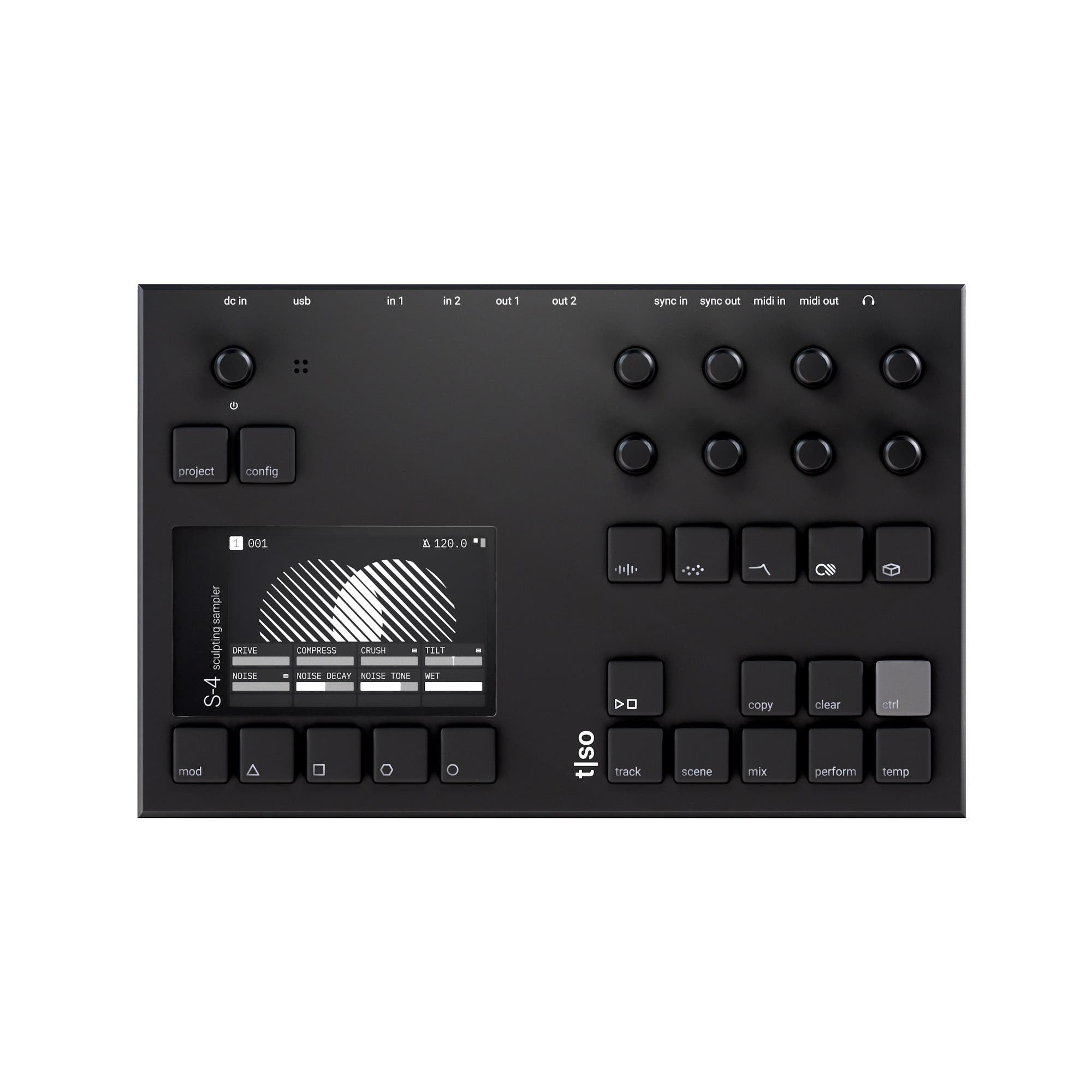 Torso S4 Sculpting Sampler - Black