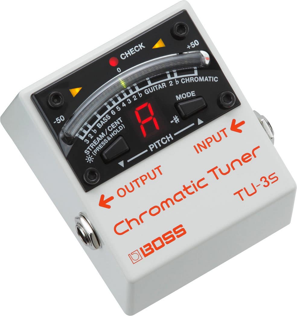Boss TU-3S Small Footprint Chromatic Tuner (TU3S)