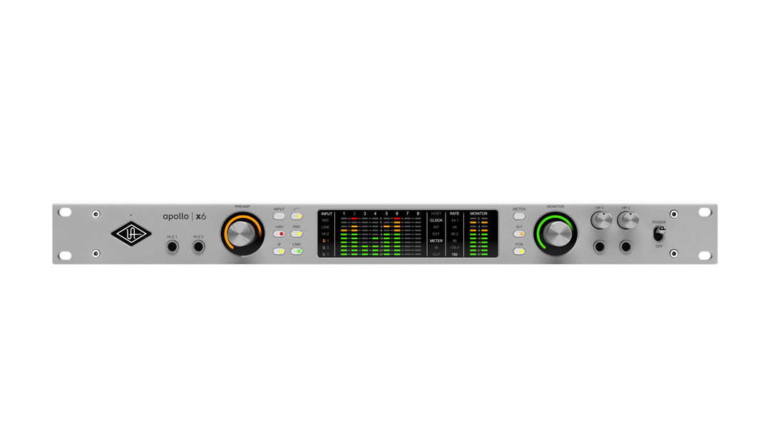 Universal Audio UA Apollo x6 Gen 2 ESS (Rack/TB3/MAC/WIN)