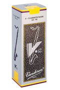 Vandoren V12 Bass Clarinet Reeds - Box of 5 - Size 2.5