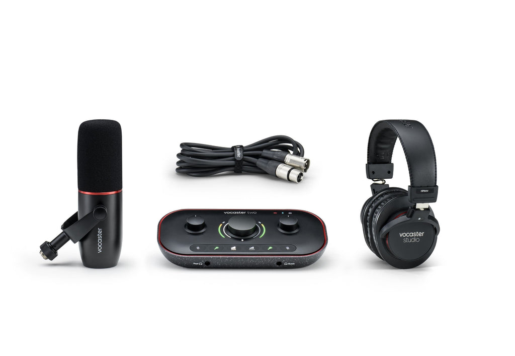 Focusrite Vocaster Two Studio Ultimate Podcasting Kit