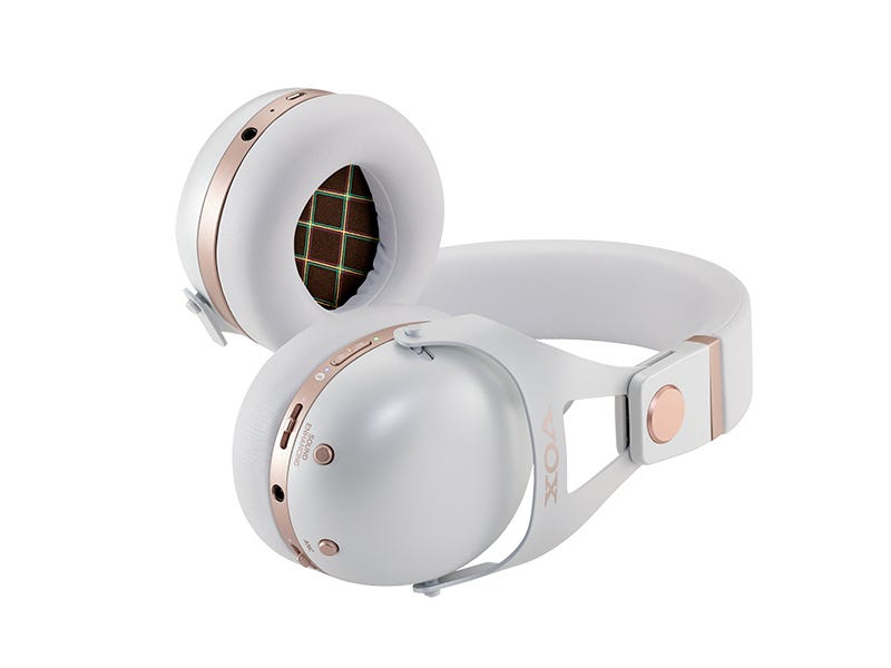 Vox VH-Q1 Smart Noise Cancelling Headphones for Guitar - White