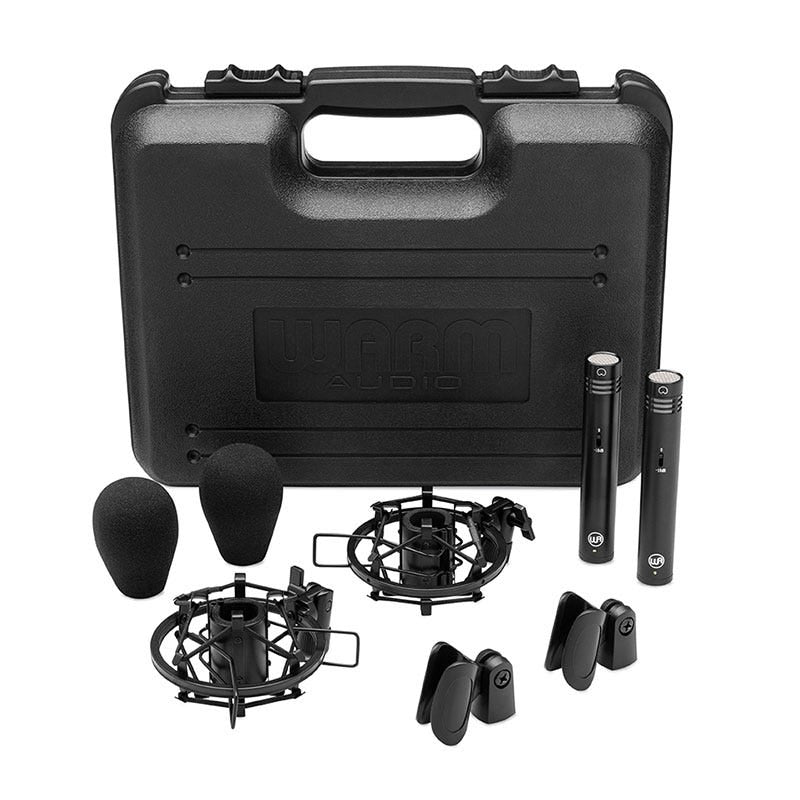 Warm Audio WA84 Small Diaphragm Condenser Microphone - Black - Pair