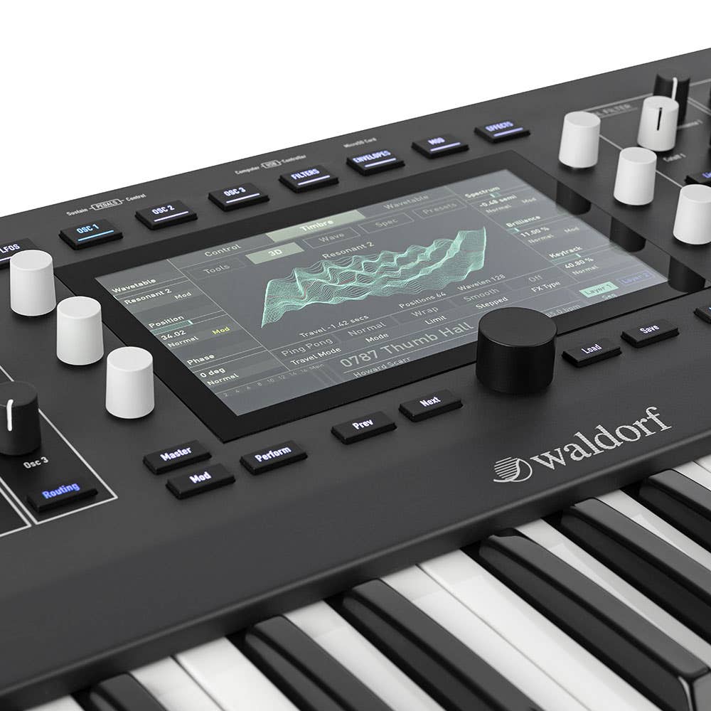 Waldorf Iridium Synthesizer 49-Key Synth Keyboard