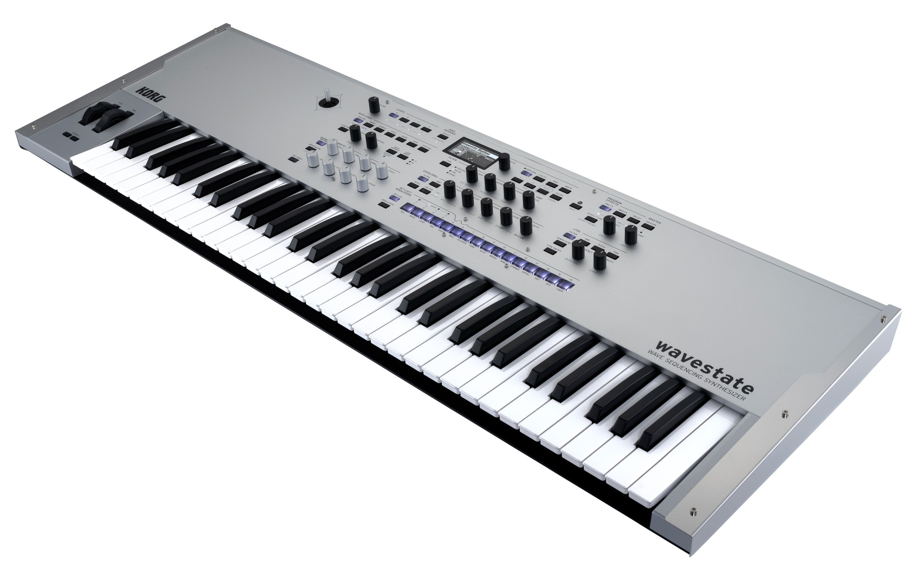 Korg Wavestate SE 61-Key Wave Sequencing Synth w/Case - Platinum