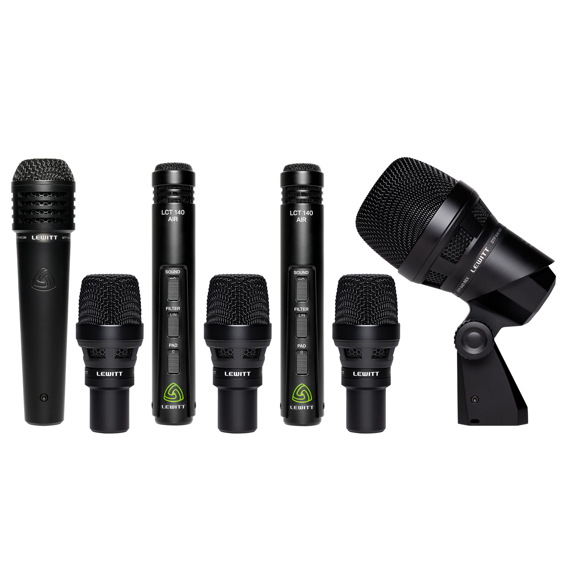 Lewitt Beatkit PRO 7pc Drum Microphone Pack