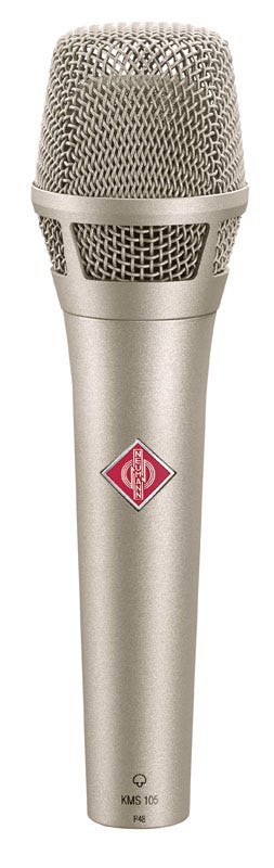 Neumann KMS105 Stage Condenser Microphone - Nickel