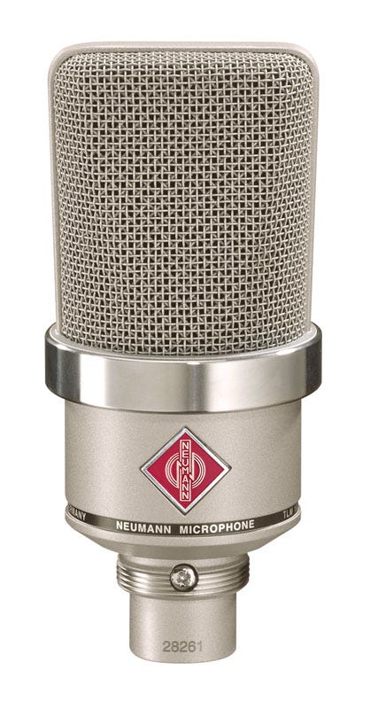 Neumann TLM102 Studio Condenser Mic - Nickel