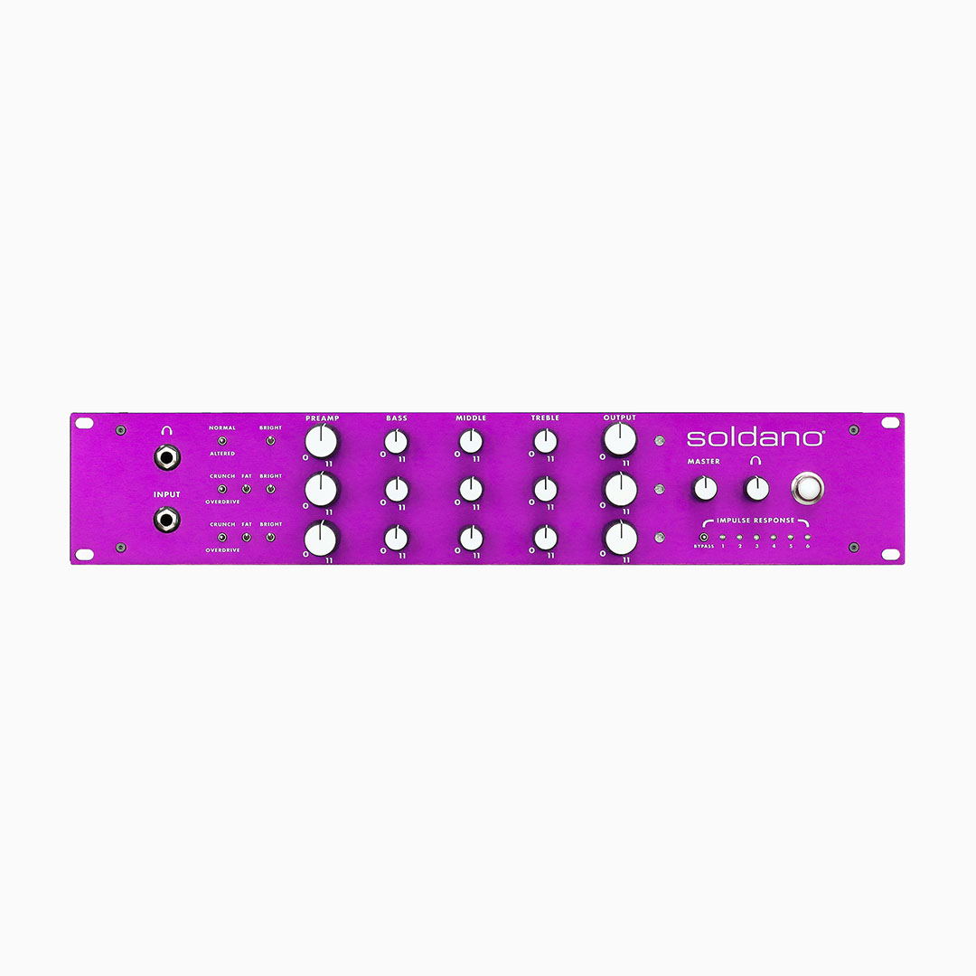 Soldano X88-IR 3-Ch All-Tube Stereo Rackmount Preamp