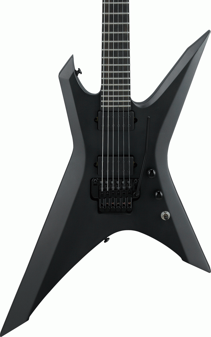 Ibanez Iron Label Xiphos XPTB620 Electric Guitar w/Gigbag - Black Flat