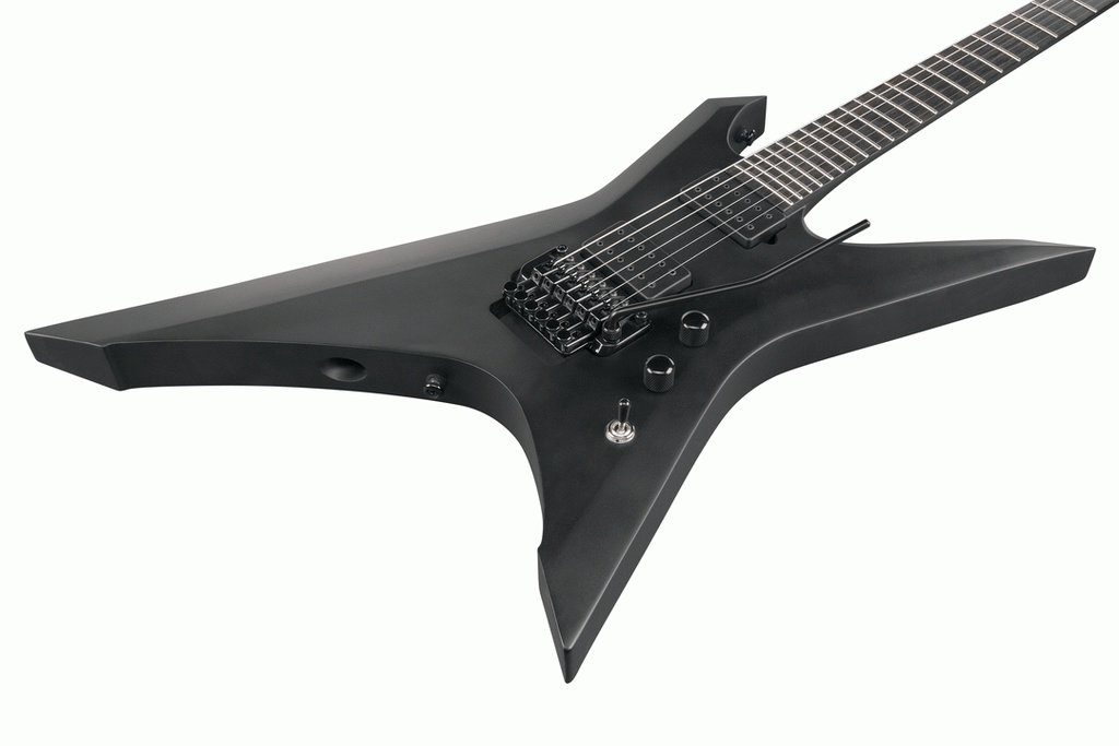 Ibanez Iron Label Xiphos XPTB620 Electric Guitar w/Gigbag - Black Flat