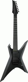 Ibanez Iron Label Xiphos XPTB720 7-String Guitar w/Gigbag - Black Flat
