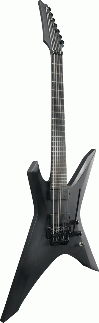 Ibanez Iron Label Xiphos XPTB720 7-String Guitar w/Gigbag - Black Flat
