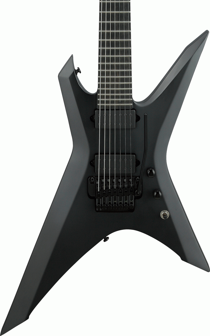 Ibanez Iron Label Xiphos XPTB720 7-String Guitar w/Gigbag - Black Flat