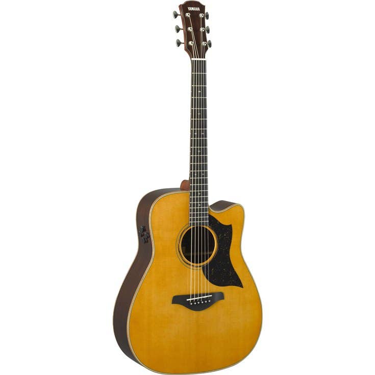 Yamaha A5R All-Solid Acoustic/Electric Guitar - Vintage Natural