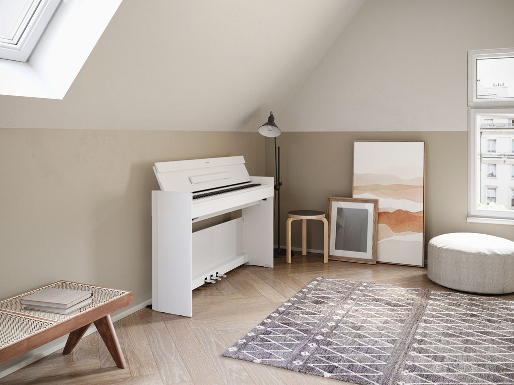 Yamaha Arius YDP-S55 Slimline Digital Piano - White