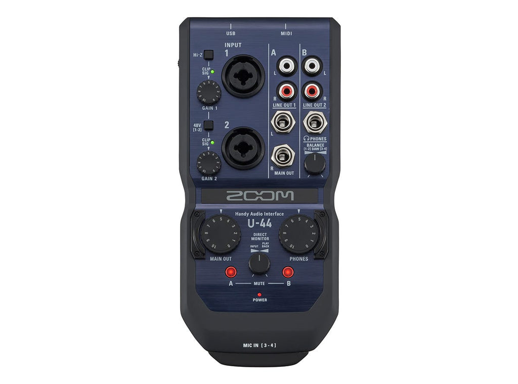 Zoom U-44 Handy Audio Interface w/Ableton Live 9 Lite